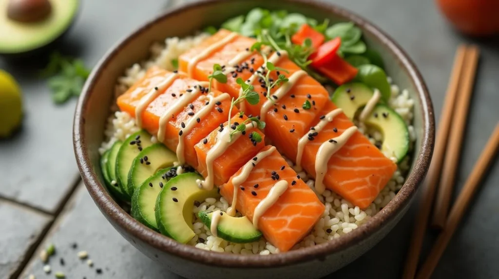 Discover the best salmon bowl recipe for quick and healthy meals.