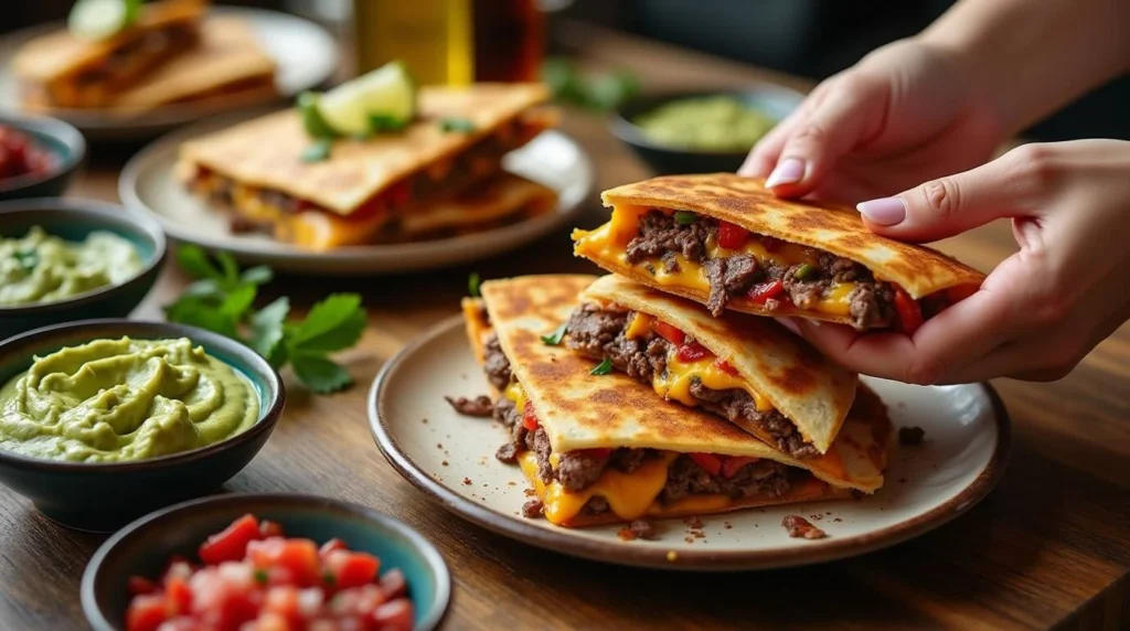 A simple and fast steak quesadilla recipe for beginners!
